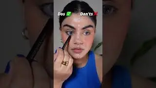 Do's & Don'ts of MONSOON MAKEUP 😍| #monsoonmakeup #beautyhack #shorts #viral #ytshortsfeed