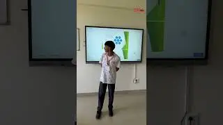 Our Grade 9th Computer students impressed with their knowledge and presentation skills on IT