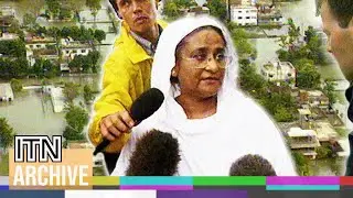 Bangladesh PM Sheikh Hasina Appeals for Aid After Catastrophic Floods (1998)