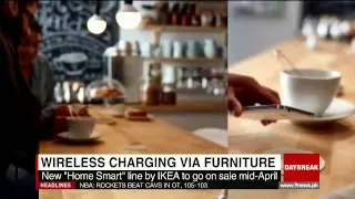 Wireless Charging Via Furniture