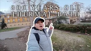 Over 800 years old Thermal Bath in Budapest, Hungary | Travel Vlog