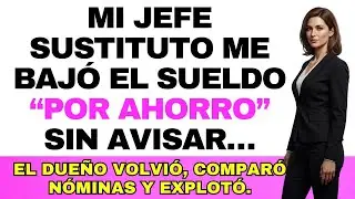 Mi jefe sustituto recortó mi sueldo “por ahorro”; cuando volvió el dueño, comparó nóminas y explotó.