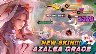 NEW AZALEA GRACE PRINCESS FROST SKIN FULL GAMEPLAY! | HONOR OF KINGS