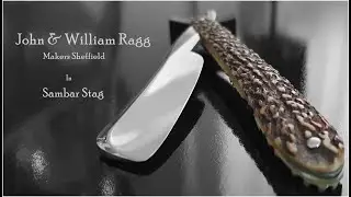 Vintage Sheffield Straight Razor #12