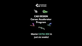 CAD design Career Accelerator Program by Motorsport Engineer - CATIA 3DX