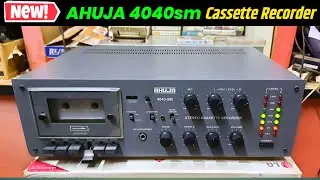 SOLD |  New Ahuja 4040 Sm Stereo Cassette Recorder Unboxing & Review । Ahuja 4040sm Stereo Amplifier