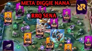MATCH 1 RRQ SENA VS GENFLIX  keluar ya meta diggie nana