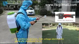 High Voltage Electrostatic Generator for electrostatic sprayer