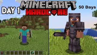 I SURVIVED 100 DAYS IN MINECRAFT HARDCORE OAK BIO #3🤯
