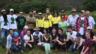 BEARDSON's Winter Blanket Challenge 2015 Planting at Bundanon Trust