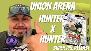 *FIRST LOOK*  UNION ARENA TCG - HUNTERxHUNTER - SUPER PRE RELEASE EDITION- LOUNATIC ZERO