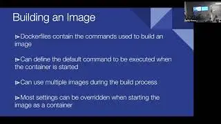 SFNode Meetup: Getting Started with Docker and Node by Joe Doyle
