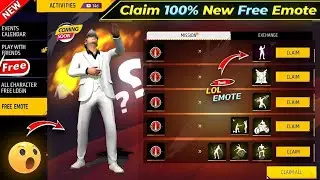🔴 IMPOSSIBLE 🎯 | OB52 UPDATE 100% CONFIRM FREE EMOTE 😍 | NEXT FREE EMOTE IN FREE FIRE 🤯 | FF EVENTS 