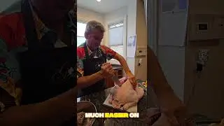 Spatchcocking a Turkey