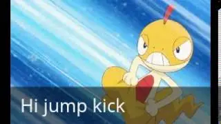 All Scraggy moves