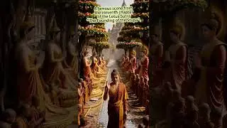 The Buddha manifested a pure land through supernatural powers #27 #buddha