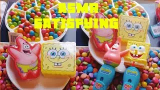TRENDING VIDEO UNBOXING TWO HEAD SPONGEBOB SWEETS INSIDE & MIXED CANDIES #shorts #satisfying #viral
