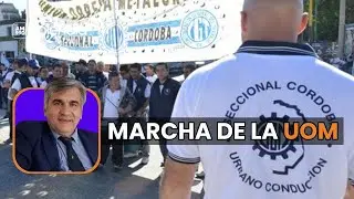 La UOM se moviliza en Córdoba contra la REFORMA LABORAL