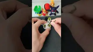 Shiny Spinda Pok&eacute;mon ASMR Wool Art.