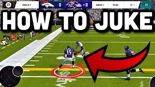 HOW TO JUKE IN MADDEN MOBILE 23! BEST WAY TO BREAK ANKLES
