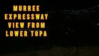 Murree Expressway new Nocturnal look from Lower Topa.Professor Shakeel Abbasi.15 November 2025