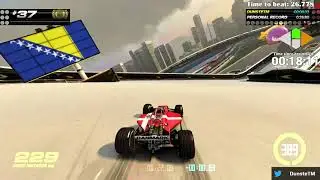 Super TrackMaster: 26.775 on #37 (White Series/Stadium) - TrackMania Turbo