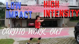 LOW IMPACT HIGH INTENSITY CARDIO WORK OUT|ATE RAQUEL