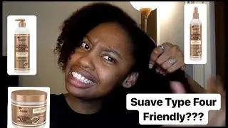*New* Suave Professionals for Natural Hair Review | Type 4 Natural Hair