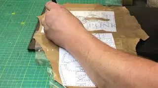 gloves creation process #diy #leather #handmade
