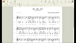 do - mi - sol - Noteflight Export