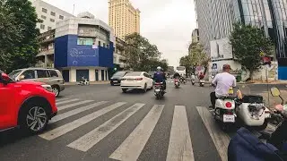 EP 212: Everyday motorcycle ride in Phnom Penh, Cambodia, 4K/60p