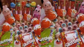 TRENDING VIDEO MONSTER EYE GUMMY JAM/ KINDER JOY SURPRISE INSIDE/ MIXED SWEET/TOYS#shorts#satisfying