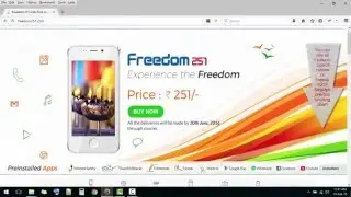 How to Book Freedom 251 3G Smartphone online for Rs 251