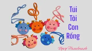 Hướng dẫn Móc Túi Tỏi con Rồng - Crochet Mini Dragon Bag