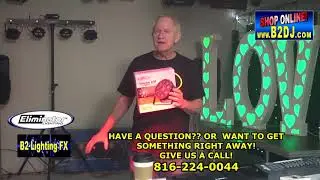 Check out the Eliminator Lighting Trio Par RGB DJ party dance light B2DJ
