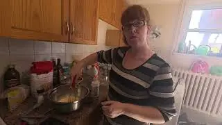 making sweet corn bread (part 1/2)