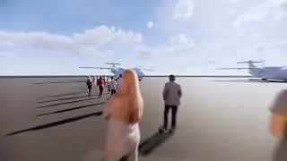 Gisborne Airport new terminal fly through