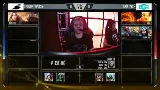 Epsilon vs Team Eager -  Quarterfinals Game 1 (MLG Smite Proleague Season 1 Finals)