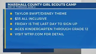 Local girl scouts troop hosting Taylor Swift and Disney theme summer camp