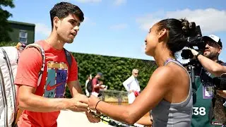 Alcaraz Shows Love to Leylah Fernandez WTA Players Adore Him | Wimbledon 2025
