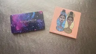 Makeup revolution constellation and juvias place magic mini palettes!