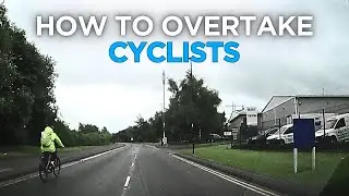 Driving Tip #5 | How To Overtake CYCLISTS Safely ☑️