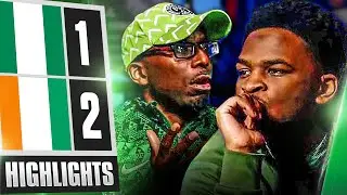 AFCON Comes Home & Nigeria Fans Heartbroken | Nigeria 1-2 Ivory Coast | Highlights