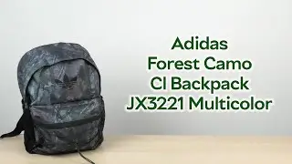 Розпаковка Adidas Forest Camo Cl Backpack JX3221 Multicolor
