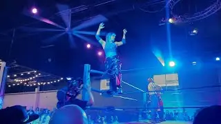 Entrance - Erica Leigh at Enjoy Wrestling 