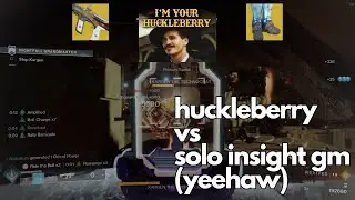 Huckleberry + Peacekeepers = fun (solo insight gm)