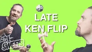 Как сделать LATE KEN FLIP &mdash; мастер-класс по трюкам с кендамой &mdash; Sweets Kendamas