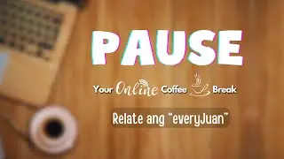 PAUSE Online Coffee Break TRAILER #youtubepodcast #coffeebreak #valgarcia #mentalhealth