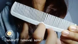 Dandruff removal & lice check ASMR ဗောက်ဖယ်ရှားခြင်း💆🏽&zwj;♀️⚡