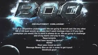 Team Boo | Competitive GoW Team Recruitment Challenge!